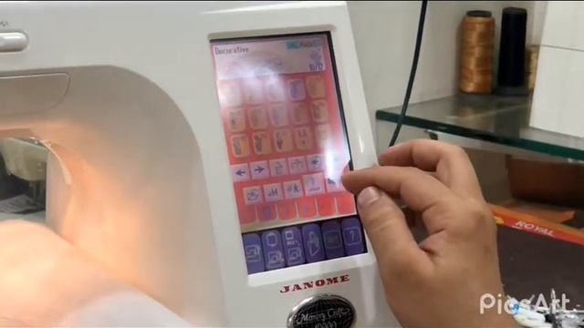 Janome memory craft 10000 Embriodery machine full computerize