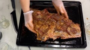 Рецепт бараньей ножки легкого овощного салата роскошное блюдо из баранины приготовленной в духовке.