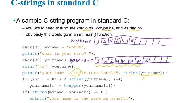 Gaddis C++ Chapter 10 - Char's, C-Strings, and C++ String Objects смотреть онлайн