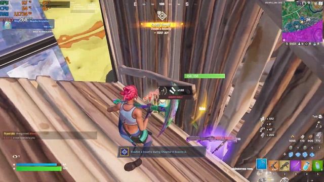 RTX 3060 ti + Intel i5 11400F Fortnite chapter 4 season 2 gameplay| Performance mode смотреть онлайн