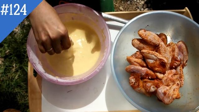 куриные крылья в кляре