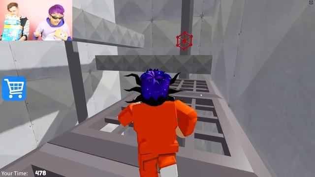 Can ALPHABET LORE Escape BARRY'S PRISON RUN In ROBLOX!? (OBBY) смотреть онлайн