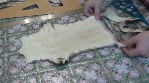 Распределение меховых шкурок ля пошива капюшона