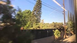 Trip by train from El Monte to Rancho Cucamonga