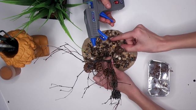 Осенняя поделка без листьев за 10 минут!  DIY Красивая и простая поделка в школу или Хэлоуин