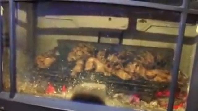 Чугунная печь#готовим мясо дома#быстро жарим мясо смотреть онлайн