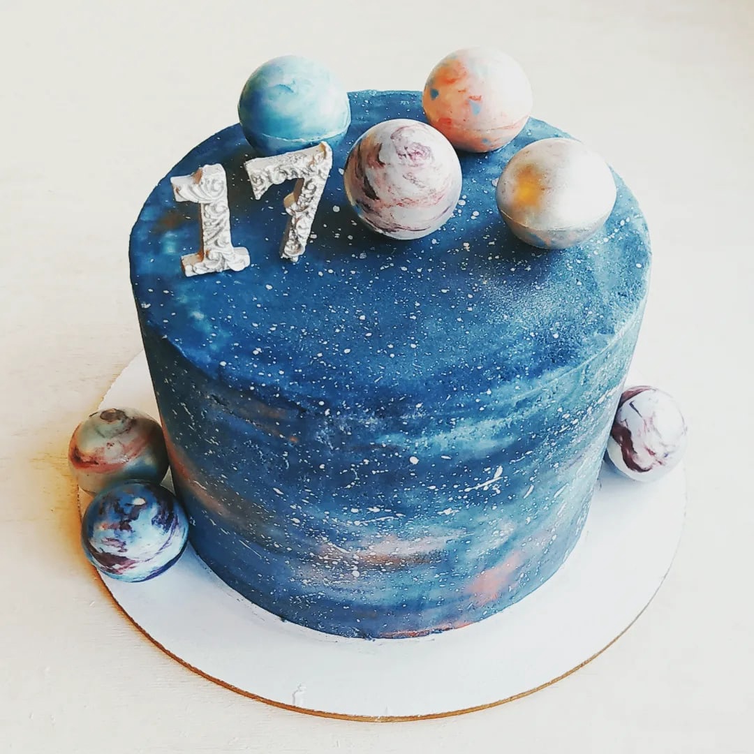 Космический торт видео