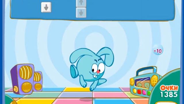 Игра Крош учится танцевать смотреть онлайн