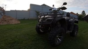 Тест лебедки на квадроцикле Stalker Hummer 250. Что может стандартная лебедка