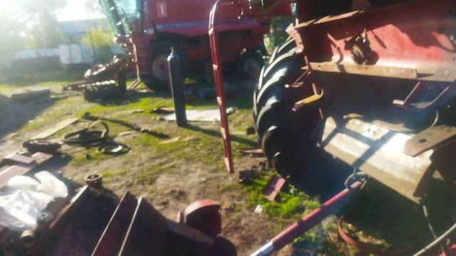 Востановление зерноуборочного комбайна кейс 2366 снуля до смотреть онлайн