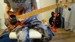 Vintage V96 Musicman-style 5 string