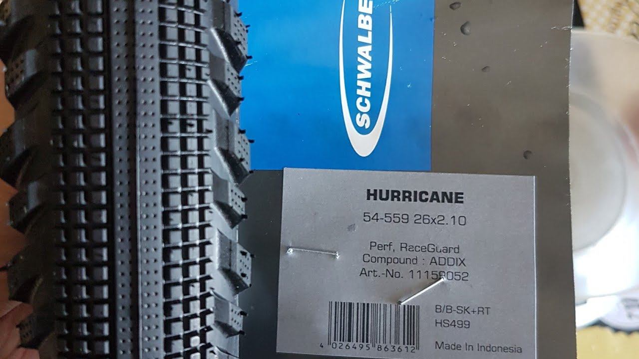 велопокрышка schwalbe hurricane 26*2.1, швальбе покрышка