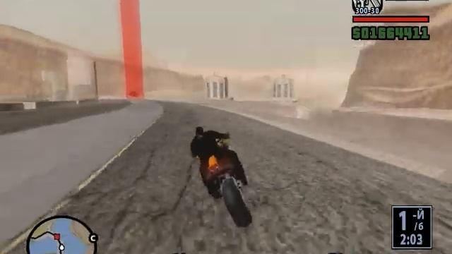 GTA:San Andreas.Гоночные соревнования в Лас-Вентурасе,1 часть. смотреть онлайн