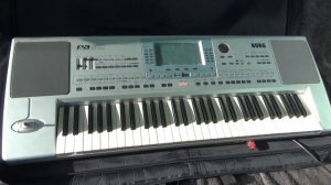 Korg PA 50 synth performing Fusion Music Style