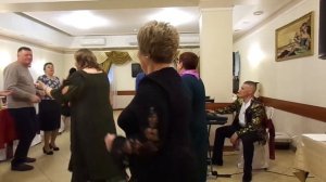 Два кусочка колбаска на юбилее 70 лет