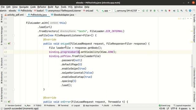 How to create eBook App in Android Studio using Java part 2 смотреть онлайн