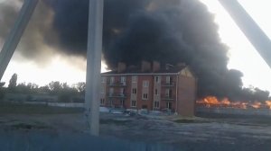Пожар в Каменоломнях г. Шахты Ростовская обл. 16.09.2017