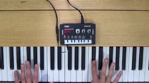 Korg NTS-1 Sounds Immense Over Midi! - No External FX -Warm Up Jam