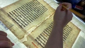 Реставрация книги - Евангелие начала XVII века (полный комплекс работ)