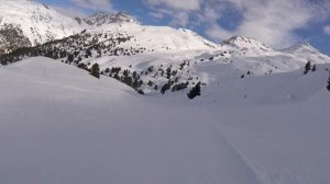 Горнолыжный спуск, Мерибель, Франция