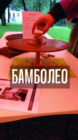 Настольная деревянная игра «Бамболео»