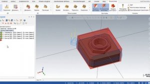 Мастеркам деталь 1 сторона 1