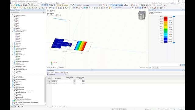 [EN] Инструментальная оптимизация проектирования конструкций в RFEM 6