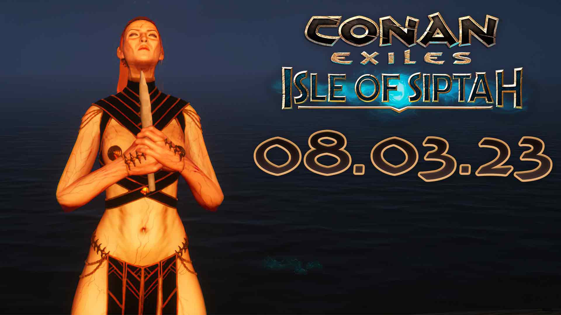 Conan Exiles: Isle of Siptah - Кооператив - Демонические пауки, Джил и утопленники [#19] 18+ | PC