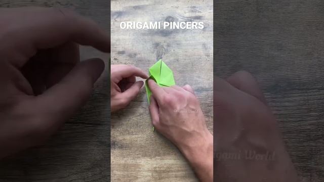 EASY PINCERS ORIGAMI TUTORIAL | AHOW TO MAKE COOL PINCERS ORIGAMI STEP BY STEP | PAPERCRAFT IDEAS