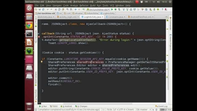 Praktyczny kurs Android część III - REST, AQuery, SharedPreferences (KNI PL) смотреть онлайн