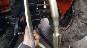 Догружатель задней оси на Мини-трактор Shifeng SF-354.