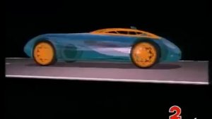 Renault Racoon - 1992 concept, promo video with pioneering computer graphics | Imagerie informatiqu