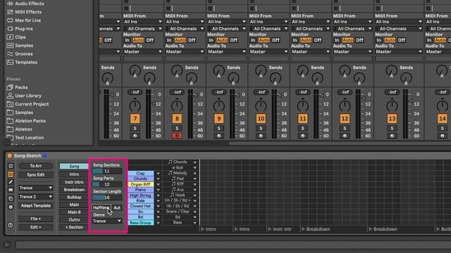 02. Song Sketch 2 - Editing and creating templates