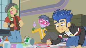 Мой маленький пони׃ Девушки Эквестрии   Игры Дружбы школьный плакат