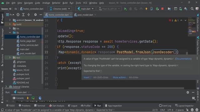 Lesson 21 : GET API Integration with HTTP Package Using GetX State Management Flutter (Part-2)