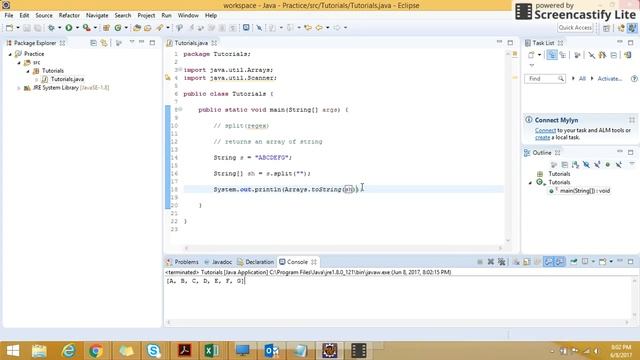 How to split a string in Java смотреть онлайн
