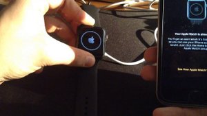 Первое включение Apple Watch Sport /Getting started Apple Watch Sport
