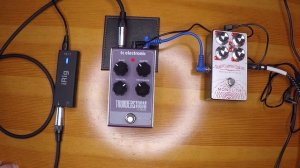 TC Electronic Thunderstorm Flanger Guitar Pedal Unboxing and Review