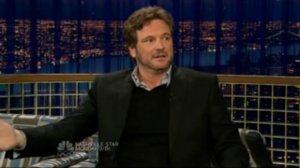 Funny Colin Firth ''Haunted by a Meatball'' - Conan O'Brien, June 2006