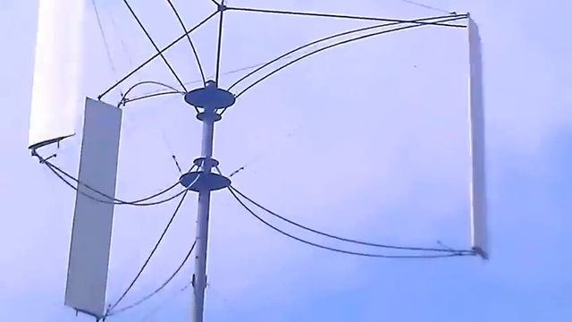 самодельная ветротурбина большой мощности.