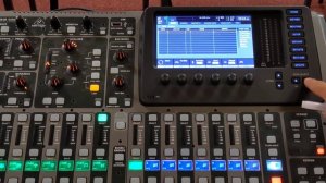 How to Save a Scenes on the Behringer X32 Mixing Desk