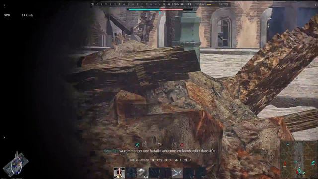 Gameplay on the Campania map (conquest #3/C) ◄ WAR THUNDER ►
