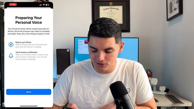 Teach Your iPhone Your Voice: Unleashing iOS 17's New Personal Voice Feature! смотреть онлайн