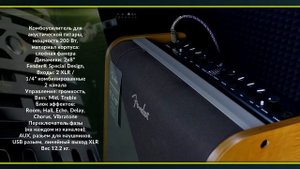 Комбоусилитель для акустической гитары Fender Acoustic 200