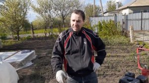 Мотокультиватор Салют К-2. Первая работа фрезами!