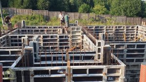 Возведение цокольного этажа