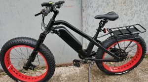 Электро фэтбайк Буцефал, покоритель бездорожья зимой и летом. Мощный электровелосипед вездеход.