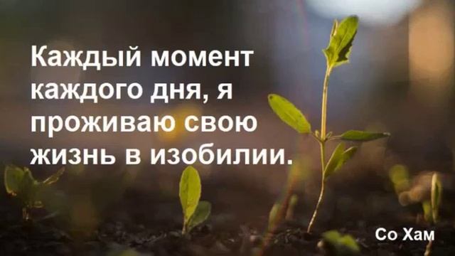 21 День из 21 Медитации на Изобилие   Жить в изобилии