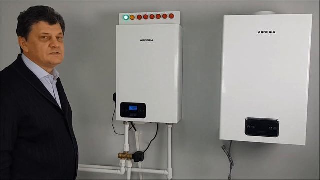 Подключение бойлера косвенного нагрева к электрокотлу АРДЕРИЯ смотреть онлайн