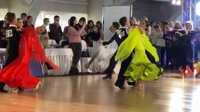 Фокстрот Ukrainian open festival Dnepr 2021 Юн1С E&D смотреть онлайн